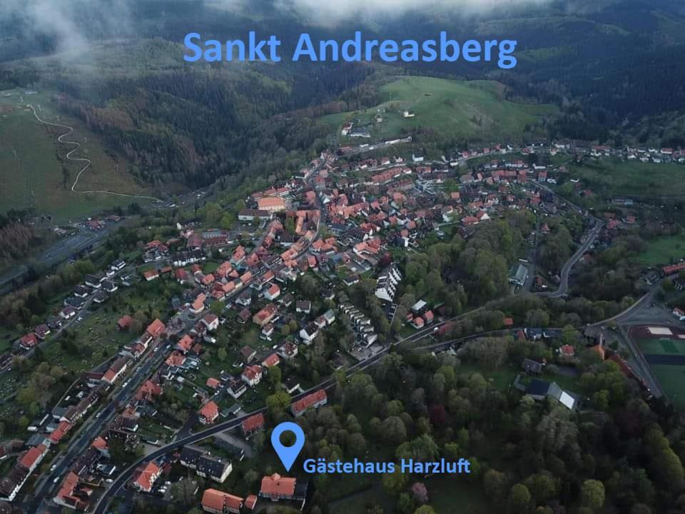 Gaestehaus Harzluft / Gruppenferienhaus Санкт-Андреасберг Экстерьер фото